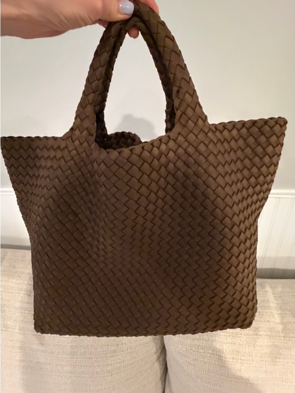 Naghedi St. Barths Medium Tote in Mink